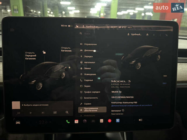 Чорний Тесла Модель 3, об'ємом двигуна 0 л та пробігом 186 тис. км за 17500 $, фото 35 на Automoto.ua