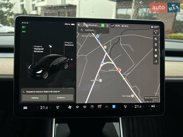 Черный Тесла Модель 3, объемом двигателя 0 л и пробегом 93 тыс. км за 15600 $, фото 55 на Automoto.ua