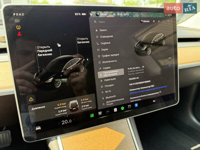Черный Тесла Модель 3, объемом двигателя 0 л и пробегом 135 тыс. км за 15900 $, фото 28 на Automoto.ua