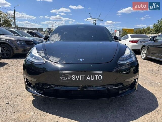 Черный Тесла Модель 3, объемом двигателя 0 л и пробегом 150 тыс. км за 16000 $, фото 1 на Automoto.ua