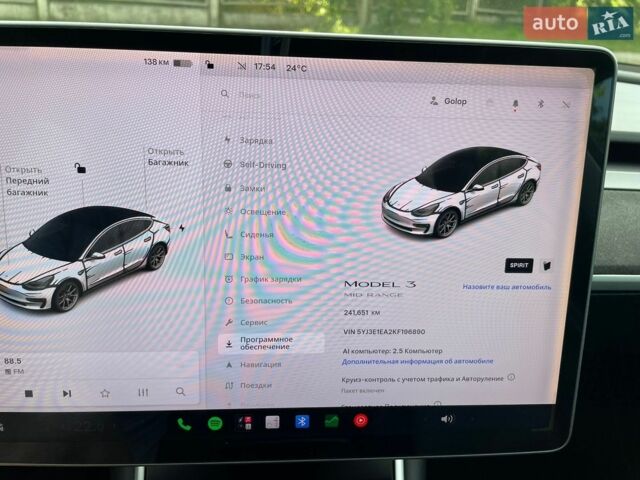 Черный Тесла Модель 3, объемом двигателя 0 л и пробегом 241 тыс. км за 13950 $, фото 45 на Automoto.ua
