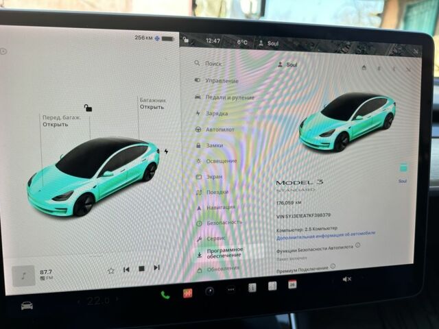 Черный Тесла Модель 3, объемом двигателя 0 л и пробегом 176 тыс. км за 14000 $, фото 22 на Automoto.ua