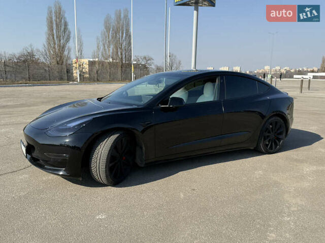 Чорний Тесла Модель 3, об'ємом двигуна 0 л та пробігом 48 тис. км за 21000 $, фото 1 на Automoto.ua