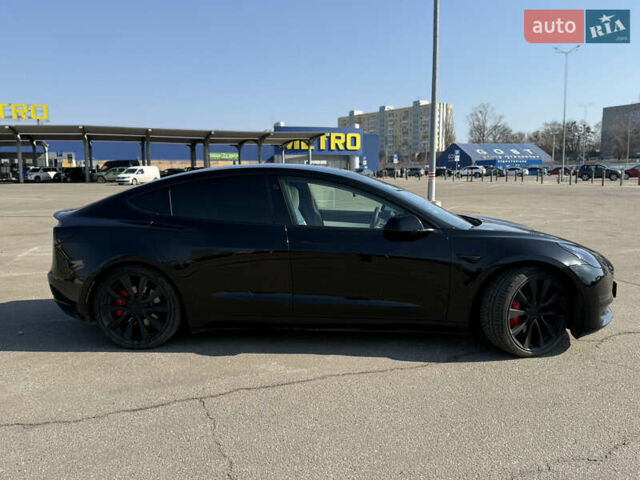 Чорний Тесла Модель 3, об'ємом двигуна 0 л та пробігом 48 тис. км за 21000 $, фото 3 на Automoto.ua