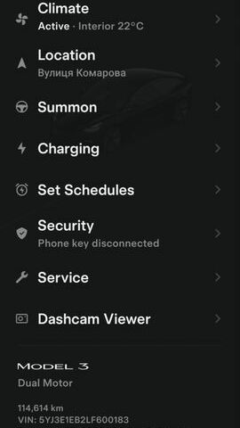 Черный Тесла Модель 3, объемом двигателя 0 л и пробегом 113 тыс. км за 19700 $, фото 5 на Automoto.ua