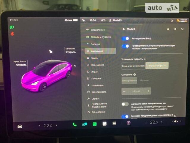 Черный Тесла Модель 3, объемом двигателя 0 л и пробегом 34 тыс. км за 28500 $, фото 32 на Automoto.ua