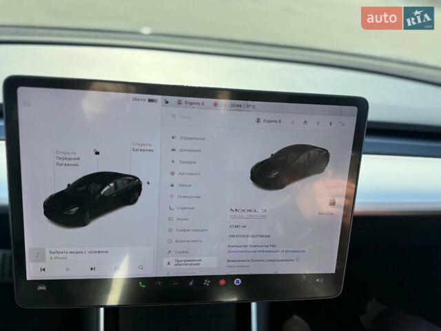 Чорний Тесла Модель 3, об'ємом двигуна 0 л та пробігом 48 тис. км за 21000 $, фото 9 на Automoto.ua