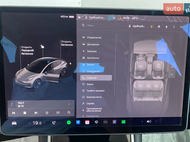 Тесла Модель 3 2020 у Львові на Automoto.ua Чорний Тесла Модель 3, об'ємом двигуна 0 л та пробігом 50 тис. км за 21950 $, фото 29 на Automoto.ua