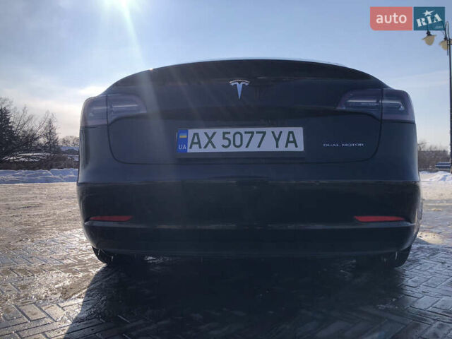 Чорний Тесла Модель 3, об'ємом двигуна 0 л та пробігом 57 тис. км за 19500 $, фото 1 на Automoto.ua