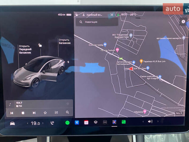 Тесла Модель 3 2020 у Львові на Automoto.ua Чорний Тесла Модель 3, об'ємом двигуна 0 л та пробігом 50 тис. км за 21950 $, фото 20 на Automoto.ua