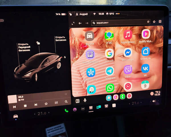 Черный Тесла Модель 3, объемом двигателя 0 л и пробегом 250 тыс. км за 17499 $, фото 16 на Automoto.ua