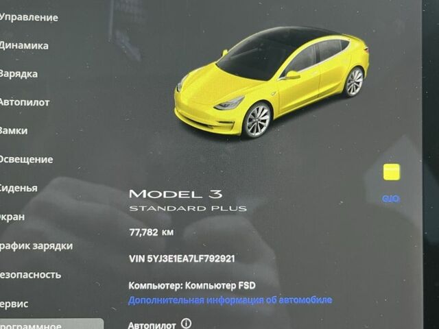 Чорний Тесла Модель 3, об'ємом двигуна 0 л та пробігом 78 тис. км за 16500 $, фото 7 на Automoto.ua