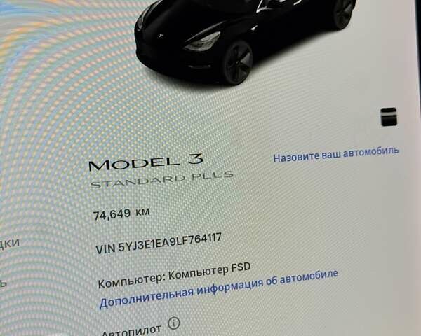 Тесла Модель 3 2020 у Києві на Automoto.ua Чорний Тесла Модель 3, об'ємом двигуна 0 л та пробігом 74 тис. км за 19000 $, фото 12 на Automoto.ua