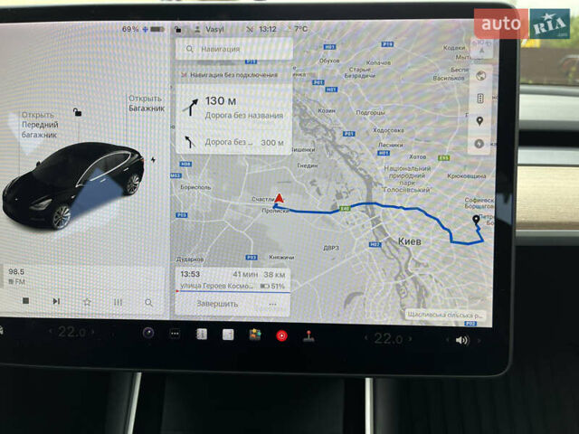 Чорний Тесла Модель 3, об'ємом двигуна 0 л та пробігом 68 тис. км за 17000 $, фото 14 на Automoto.ua