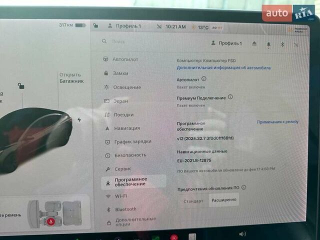 Черный Тесла Модель 3, объемом двигателя 0 л и пробегом 108 тыс. км за 19500 $, фото 11 на Automoto.ua