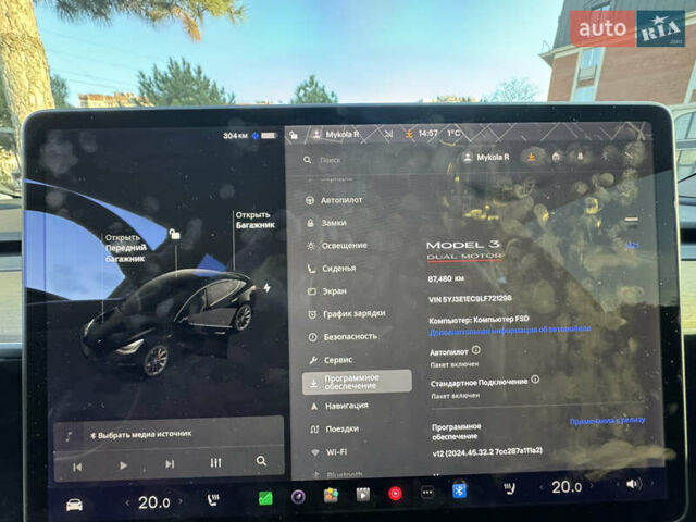 Чорний Тесла Модель 3, об'ємом двигуна 0 л та пробігом 90 тис. км за 21500 $, фото 23 на Automoto.ua