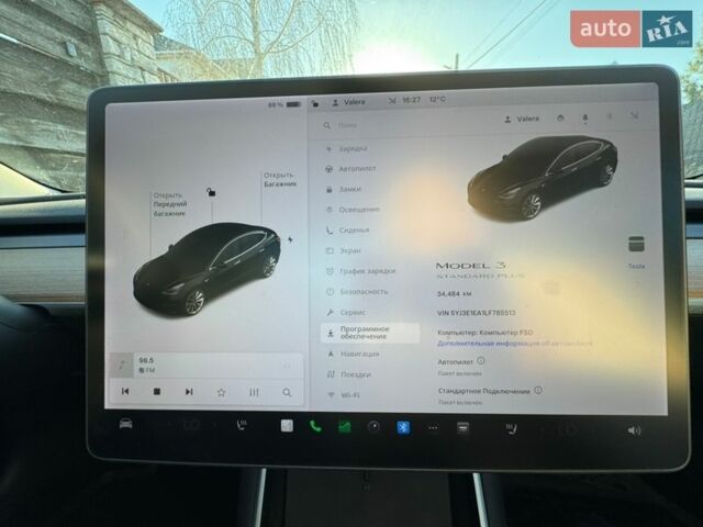 Чорний Тесла Модель 3, об'ємом двигуна 0 л та пробігом 34 тис. км за 17000 $, фото 24 на Automoto.ua