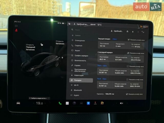 Черный Тесла Модель 3, объемом двигателя 0 л и пробегом 109 тыс. км за 19999 $, фото 27 на Automoto.ua