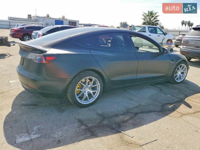 Черный Тесла Модель 3, объемом двигателя 0 л и пробегом 125 тыс. км за 4600 $, фото 2 на Automoto.ua