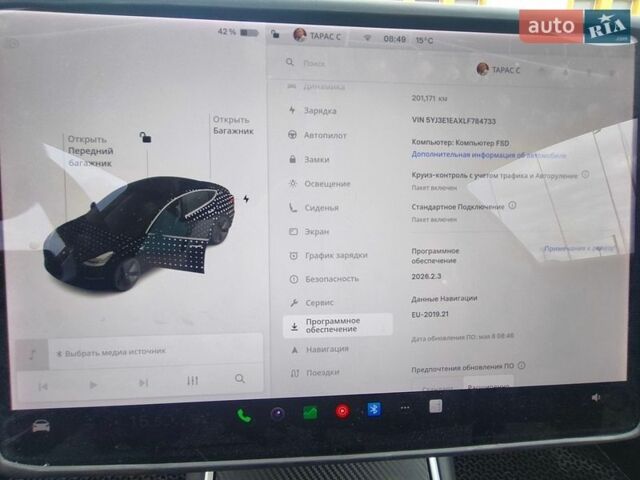 Черный Тесла Модель 3, объемом двигателя 0 л и пробегом 200 тыс. км за 15900 $, фото 24 на Automoto.ua