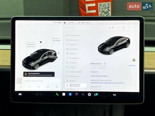 Черный Тесла Модель 3, объемом двигателя 0 л и пробегом 111 тыс. км за 19500 $, фото 20 на Automoto.ua