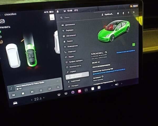 Чорний Тесла Модель 3, об'ємом двигуна 0 л та пробігом 89 тис. км за 19800 $, фото 12 на Automoto.ua