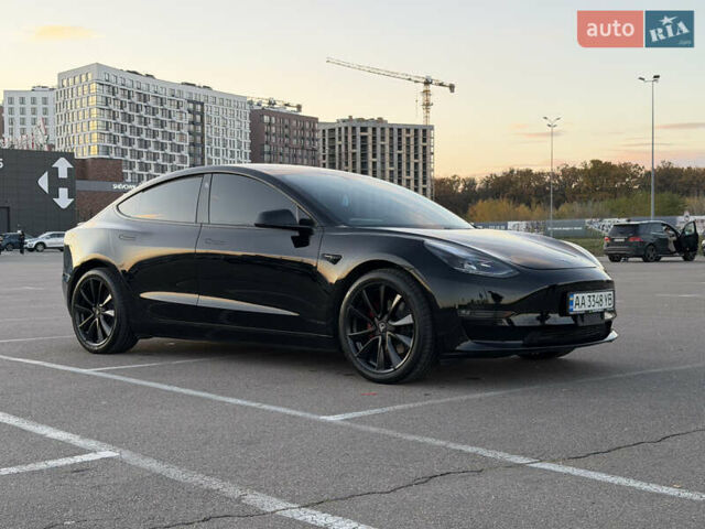 Тесла Модель 3 2021 у Києві на Automoto.ua Чорний Тесла Модель 3, об'ємом двигуна 0 л та пробігом 57 тис. км за 22000 $, фото 12 на Automoto.ua