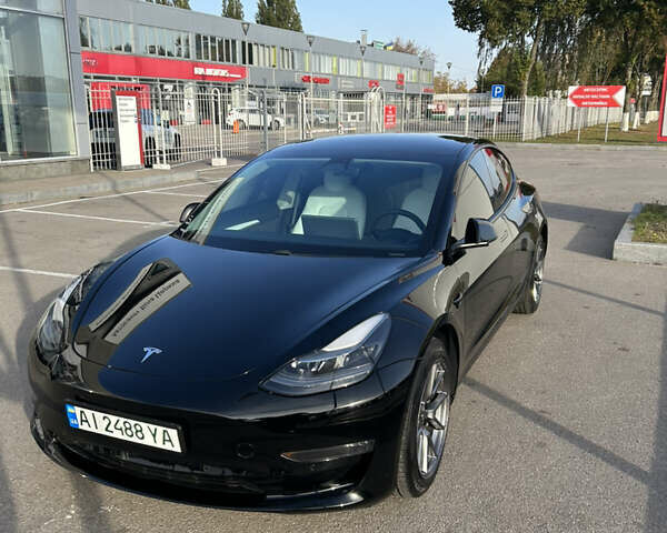 Черный Тесла Модель 3, объемом двигателя 0 л и пробегом 41 тыс. км за 25500 $, фото 2 на Automoto.ua