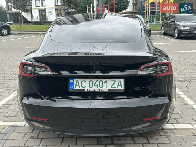 Чорний Тесла Модель 3, об'ємом двигуна 0 л та пробігом 84 тис. км за 22300 $, фото 5 на Automoto.ua
