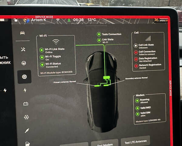 Черный Тесла Модель 3, объемом двигателя 0 л и пробегом 178 тыс. км за 16500 $, фото 11 на Automoto.ua