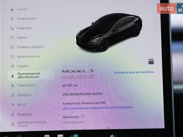 Тесла Модель 3 2021 в Львове на Automoto.ua Черный Тесла Модель 3, объемом двигателя 0 л и пробегом 35 тыс. км за 25499 $, фото 31 на Automoto.ua