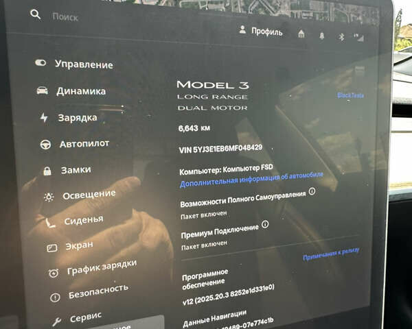 Черный Тесла Модель 3, объемом двигателя 0 л и пробегом 7 тыс. км за 20999 $, фото 21 на Automoto.ua