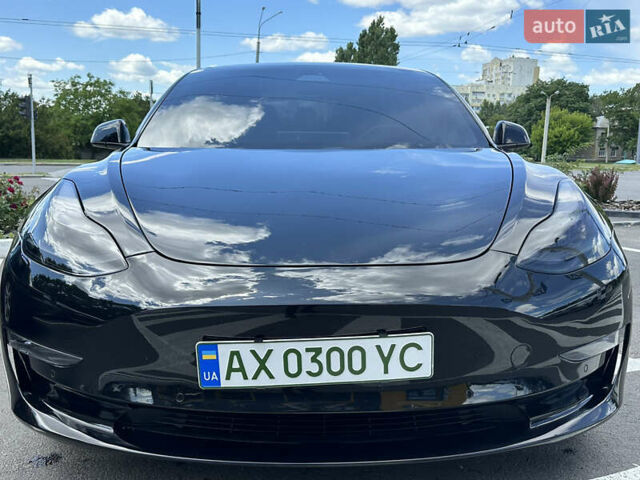 Черный Тесла Модель 3, объемом двигателя 0 л и пробегом 7 тыс. км за 20999 $, фото 1 на Automoto.ua
