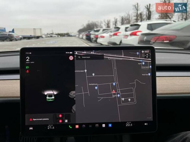 Тесла Модель 3 2021 у Києві на Automoto.ua Чорний Тесла Модель 3, об'ємом двигуна 0 л та пробігом 40 тис. км за 22990 $, фото 53 на Automoto.ua