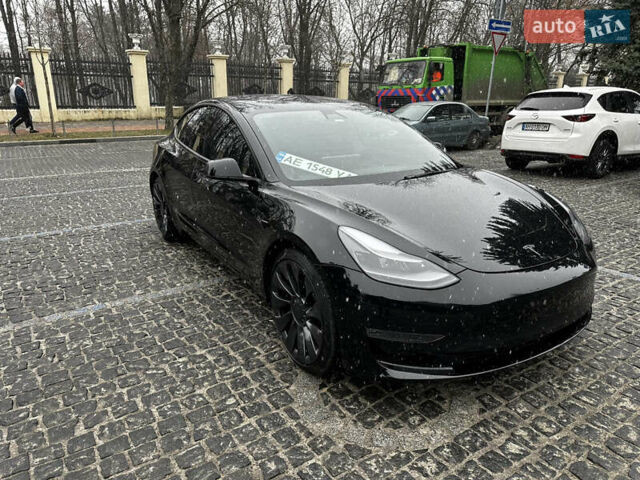 Черный Тесла Модель 3, объемом двигателя 0 л и пробегом 11 тыс. км за 35000 $, фото 1 на Automoto.ua
