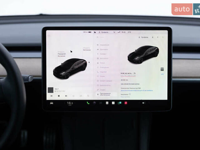 Чорний Тесла Модель 3, об'ємом двигуна 0 л та пробігом 40 тис. км за 23999 $, фото 15 на Automoto.ua