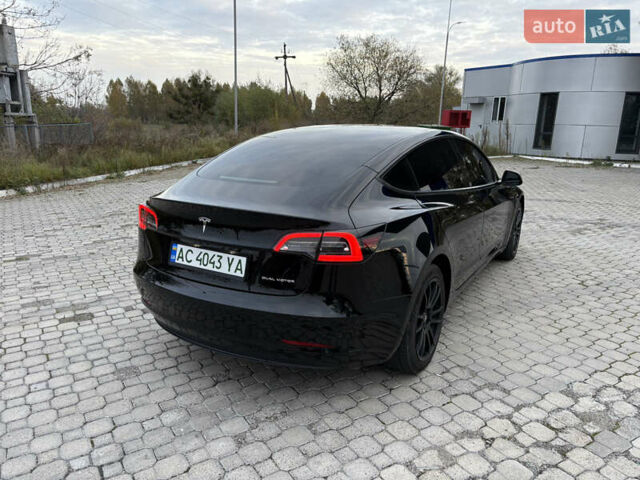 Тесла Модель 3 2021 у Ковель на Automoto.ua Чорний Тесла Модель 3, об'ємом двигуна 0 л та пробігом 63 тис. км за 22500 $, фото 6 на Automoto.ua