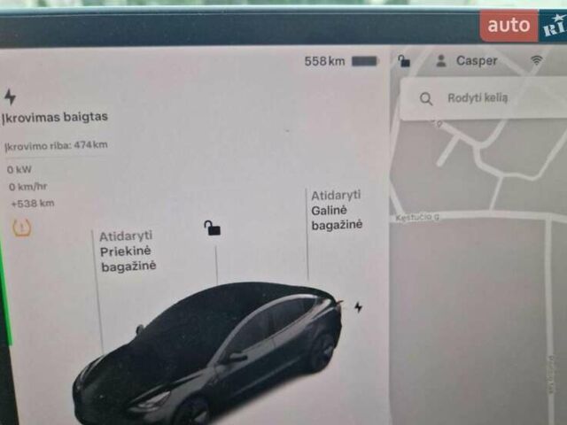 Черный Тесла Модель 3, объемом двигателя 0 л и пробегом 64 тыс. км за 23000 $, фото 12 на Automoto.ua