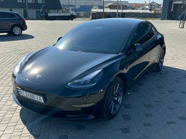 Черный Тесла Модель 3, объемом двигателя 0 л и пробегом 51 тыс. км за 25000 $, фото 2 на Automoto.ua