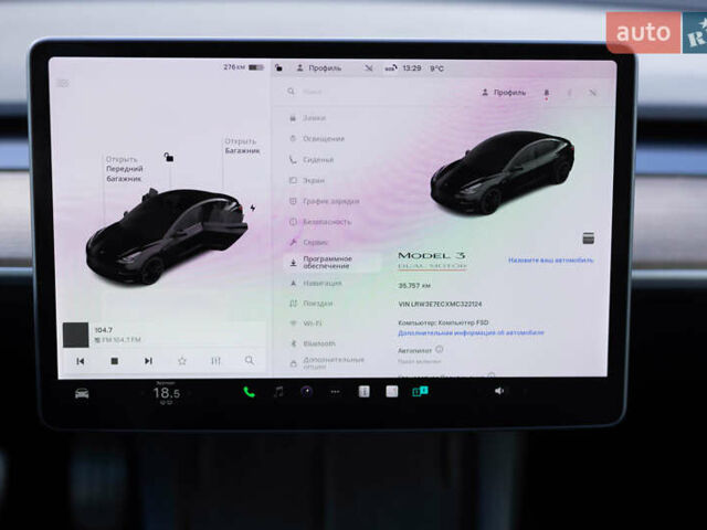 Тесла Модель 3 2021 в Львове на Automoto.ua Черный Тесла Модель 3, объемом двигателя 0 л и пробегом 35 тыс. км за 25499 $, фото 5 на Automoto.ua