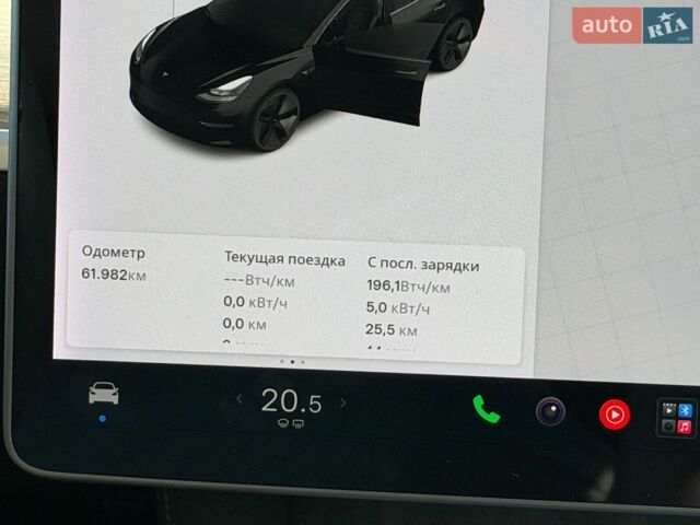 Черный Тесла Модель 3, объемом двигателя 0 л и пробегом 61 тыс. км за 25900 $, фото 11 на Automoto.ua