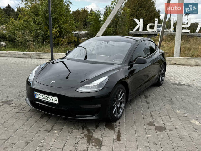 Черный Тесла Модель 3, объемом двигателя 0 л и пробегом 110 тыс. км за 21400 $, фото 1 на Automoto.ua