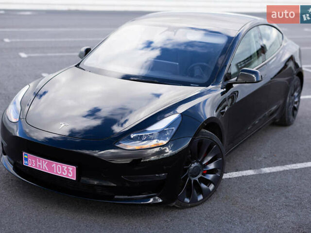 Тесла Модель 3 2021 в Львове на Automoto.ua Черный Тесла Модель 3, объемом двигателя 0 л и пробегом 35 тыс. км за 25499 $, фото 9 на Automoto.ua