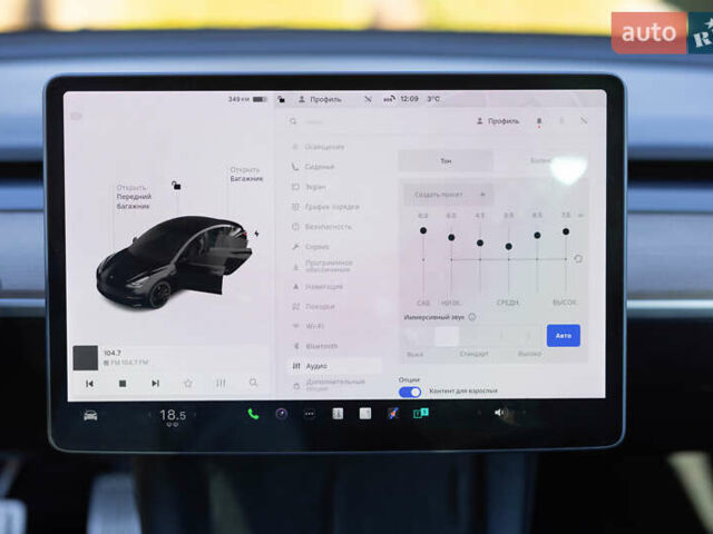 Черный Тесла Модель 3, объемом двигателя 0 л и пробегом 37 тыс. км за 25300 $, фото 29 на Automoto.ua