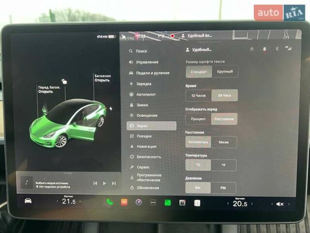 Тесла Модель 3 2021 у Києві на Automoto.ua Чорний Тесла Модель 3, об'ємом двигуна 0 л та пробігом 40 тис. км за 22990 $, фото 59 на Automoto.ua