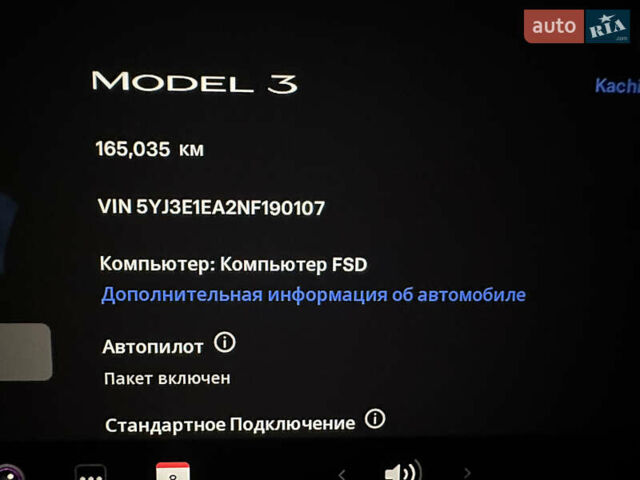 Чорний Тесла Модель 3, об'ємом двигуна 0 л та пробігом 160 тис. км за 18800 $, фото 19 на Automoto.ua