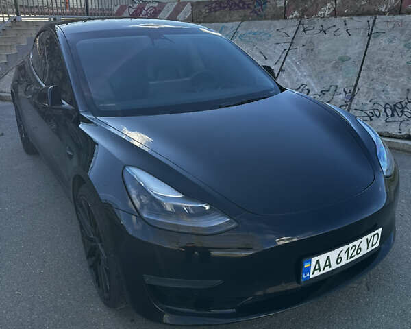 Чорний Тесла Модель 3, об'ємом двигуна 0 л та пробігом 96 тис. км за 22000 $, фото 2 на Automoto.ua