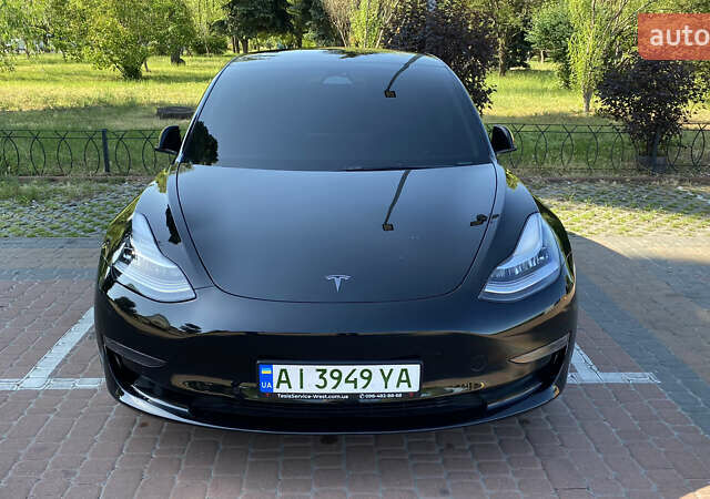 Черный Тесла Модель 3, объемом двигателя 0 л и пробегом 45 тыс. км за 25000 $, фото 1 на Automoto.ua