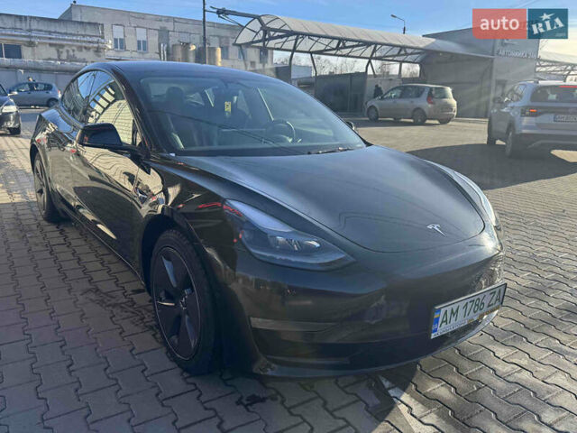 Черный Тесла Модель 3, объемом двигателя 0 л и пробегом 29 тыс. км за 24500 $, фото 1 на Automoto.ua