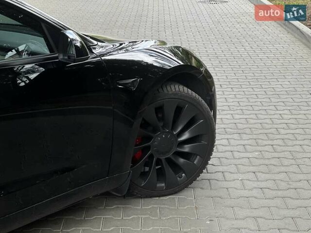 Тесла Модель 3 2022 у Львові на Automoto.ua Чорний Тесла Модель 3, об'ємом двигуна 0 л та пробігом 75 тис. км за 27500 $, фото 15 на Automoto.ua
